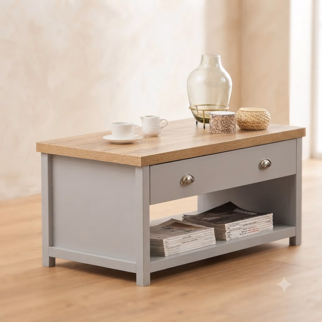 Mango Trunk's solid mango wood accent coffee table