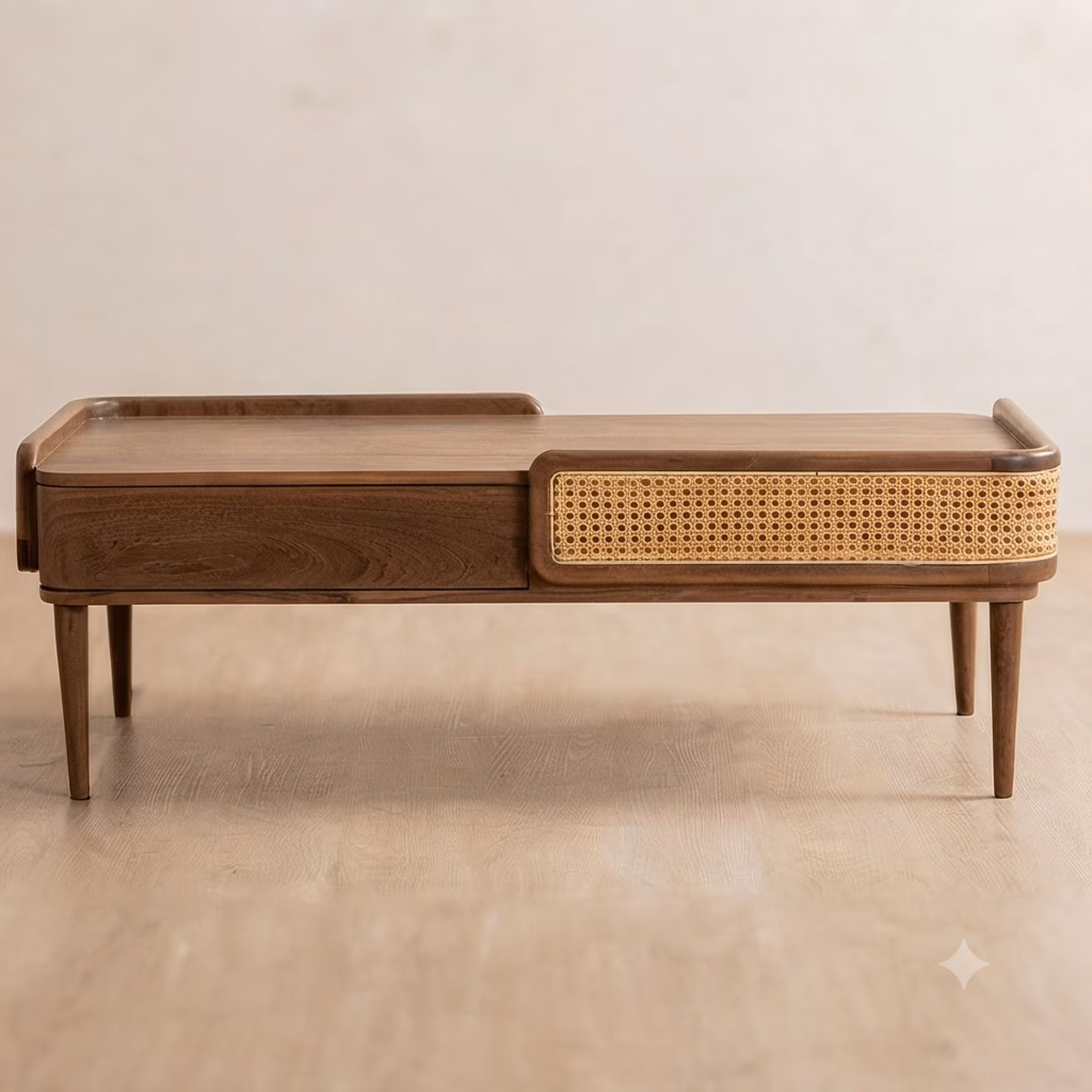 Orange Tree's Dali or Neo Kyoto solid wood coffee table